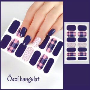 Őszi hangulat - körömlakk matrica