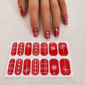 Karácsonyi ajándék - körömlakk matrica