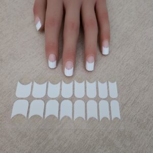 Francia íves  - Körömlakk matrica