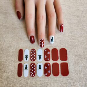 Karácsonyfa  - Körömlakk matrica