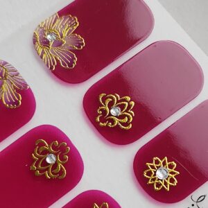 Légy boldog  - Körömlakk matrica