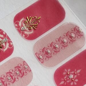 Lágy szellő  - Körömlakk matrica